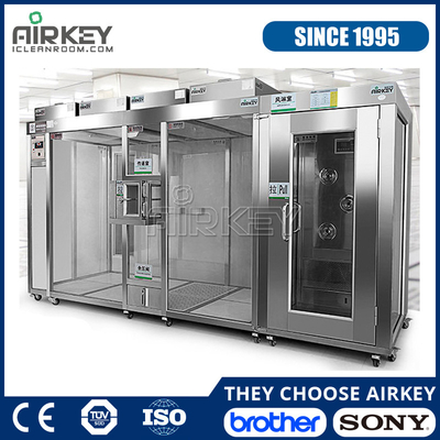 ISO Standard Dust Free Movable Clean Room With FFUs And Customized Air Shower Size