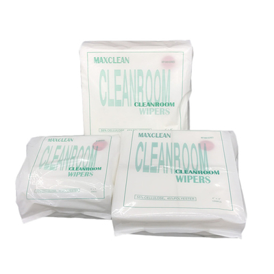 55% Cellulose 45% Polyester Best Price In China 0609 Clean Room Nonwoven Wipers Size 100-1000 For Multi Purposes Of Use